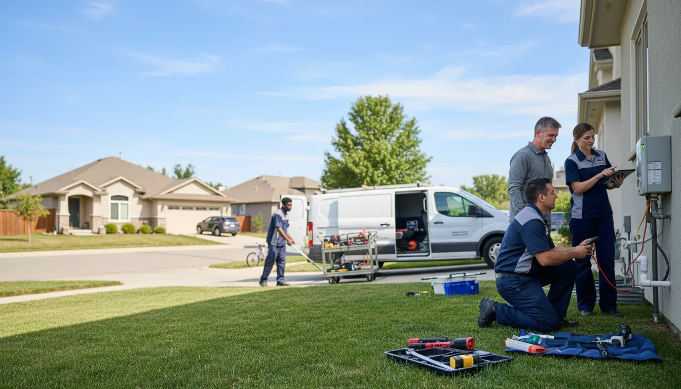 Tankless water heater service in Cambridge, OH
